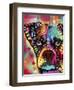 Boxer Cubism-Dean Russo-Framed Giclee Print