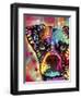 Boxer Cubism-Dean Russo-Framed Giclee Print