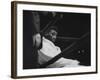 Boxer Floyd Patterson During His Bout with Ingemar Johansson-George Silk-Framed Premium Photographic Print