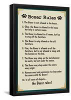 Boxer House Rules-null-Framed Poster