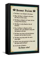 Boxer House Rules-null-Framed Stretched Canvas