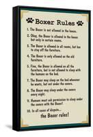 Boxer House Rules-null-Framed Stretched Canvas