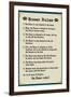 Boxer House Rules-null-Framed Art Print