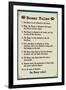 Boxer House Rules-null-Framed Art Print