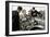 Boxer Jack Johnson at the Wheel of a Racing Car-null-Framed Giclee Print