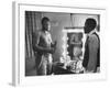 Boxer Joe Frazier Dressing During Training for a Fight Against Muhammad Ali-John Shearer-Framed Premium Photographic Print