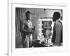 Boxer Joe Frazier Dressing During Training for a Fight Against Muhammad Ali-John Shearer-Framed Premium Photographic Print