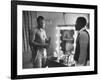 Boxer Joe Frazier Dressing During Training for a Fight Against Muhammad Ali-John Shearer-Framed Premium Photographic Print