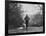 Boxer Joe Frazier Training for a Fight Against Cassius Clay, Aka Muhammad Ali-null-Framed Premium Photographic Print