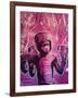 Boxer Kid 2-Abstract Graffiti-Framed Giclee Print