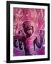 Boxer Kid 2-Abstract Graffiti-Framed Giclee Print