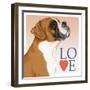 Boxer Love-Tomoyo Pitcher-Framed Giclee Print