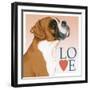 Boxer Love-Tomoyo Pitcher-Framed Giclee Print