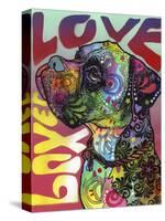 Boxer Luv-Dean Russo-Stretched Canvas