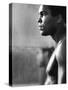 Boxer Muhammad Ali Training for a Fight Against Joe Frazier-John Shearer-Stretched Canvas