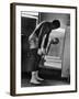 Boxer Muhammad Ali Training for His Fight Against Joe Frazier-John Shearer-Framed Premium Photographic Print