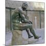 Boxer of Thermonr, Hellenistic Bronze Statue, C1st Century Ad-Lysippos-Mounted Photographic Print