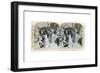 Boxer Prisoners Captured and Brought in by the Us 6th Cavalry, Tientsin, China, 1901-Underwood & Underwood-Framed Giclee Print