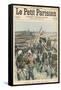 Boxer Rebellion the Allies Advance on Peking-Carrey-Framed Stretched Canvas