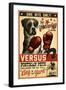 Boxer - Retro Boxing Ad-Lantern Press-Framed Art Print