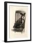 Boxer Sitting on a Chair, C.1890-null-Framed Giclee Print