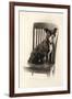 Boxer Sitting on a Chair, C.1890-null-Framed Giclee Print