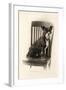 Boxer Sitting on a Chair, C.1890-null-Framed Giclee Print