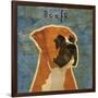 Boxer (square)-John W^ Golden-Framed Giclee Print