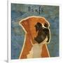 Boxer (square)-John W^ Golden-Framed Giclee Print