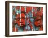 Boxer V Alphabet-Abstract Graffiti-Framed Giclee Print