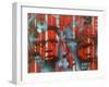 Boxer V Alphabet-Abstract Graffiti-Framed Giclee Print