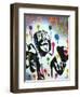 Boxer V Pollock-Abstract Graffiti-Framed Giclee Print