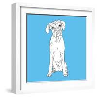 Boxer-Anna Nyberg-Framed Art Print