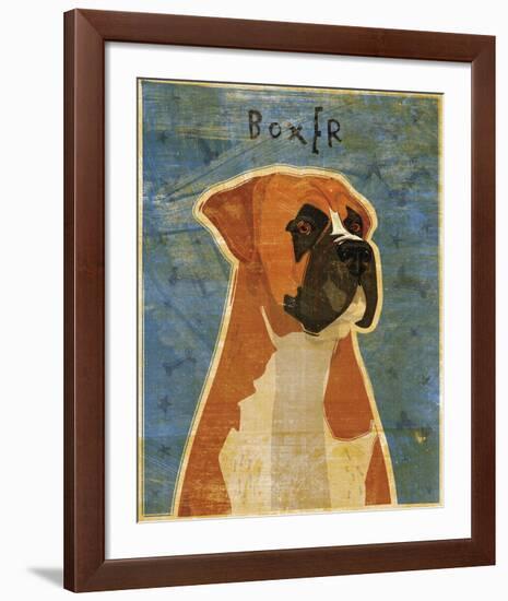 Boxer-John W^ Golden-Framed Art Print