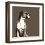 Boxer-Emily Burrowes-Framed Art Print