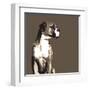 Boxer-Emily Burrowes-Framed Art Print