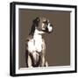 Boxer-Emily Burrowes-Framed Art Print