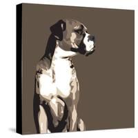 Boxer-Emily Burrowes-Stretched Canvas