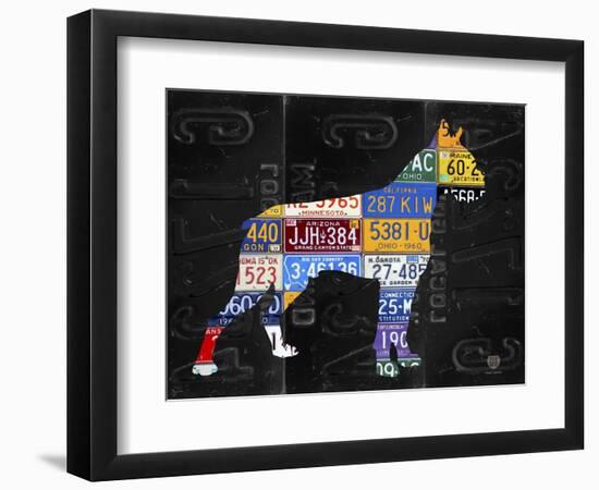 Boxer-Design Turnpike-Framed Premium Giclee Print