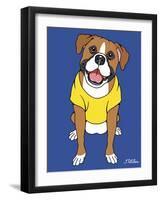 Boxer-Tomoyo Pitcher-Framed Giclee Print