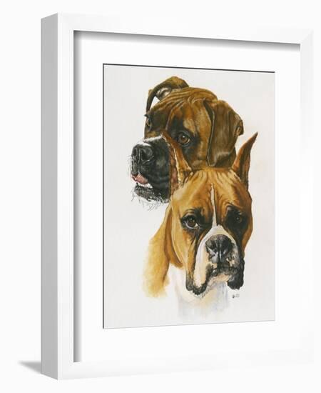 Boxer-Barbara Keith-Framed Giclee Print