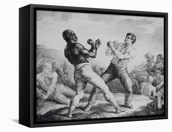 Boxers, 1818-Théodore Géricault-Framed Stretched Canvas