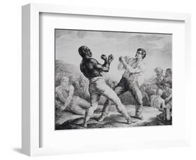 Boxers, 1818-Théodore Géricault-Framed Giclee Print