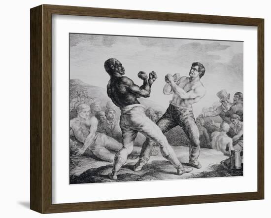 Boxers, 1818-Théodore Géricault-Framed Giclee Print