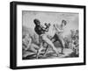 Boxers, 1818-Théodore Géricault-Framed Giclee Print