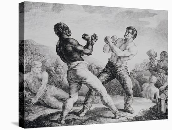 Boxers, 1818-Théodore Géricault-Stretched Canvas