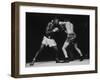 Boxers Competing in Golden Gloves Bout, 1940-Gjon Mili-Framed Photographic Print