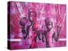 Boxers Guard Ya Grill-Abstract Graffiti-Stretched Canvas