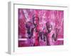 Boxers Guard Ya Grill-Abstract Graffiti-Framed Giclee Print