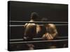 Boxers Seen from Between the Ropes-null-Stretched Canvas